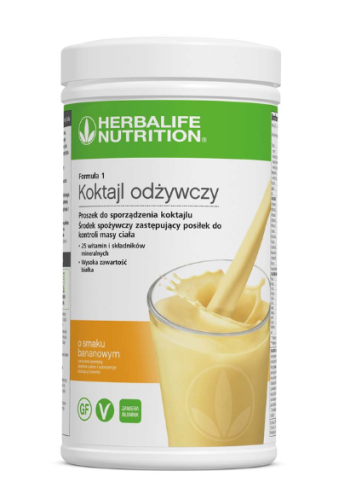 F1 Koktajl odżywczy o smaku bananowym-  Herbalife.png